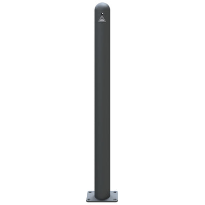 Absperr-Stilpfosten Serie 4077B Ø 76 mm