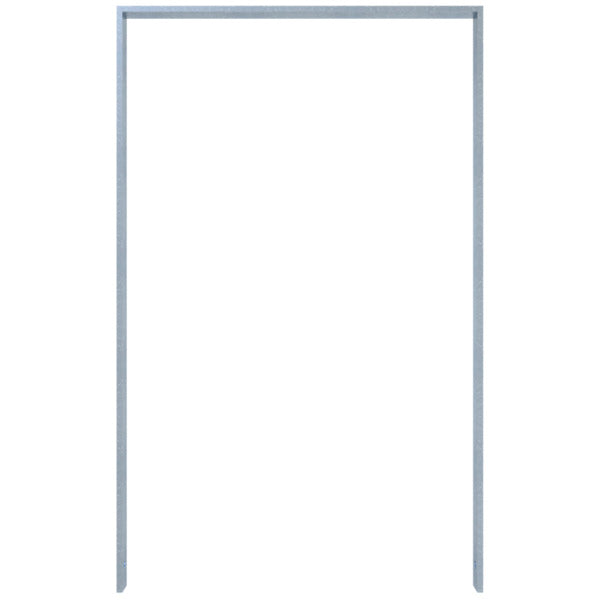 Ahnlehnbügel aus Flachstahl 50 x 12 mm