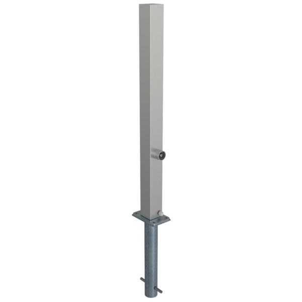 Edelstahlpfosten 70 x 70 mm