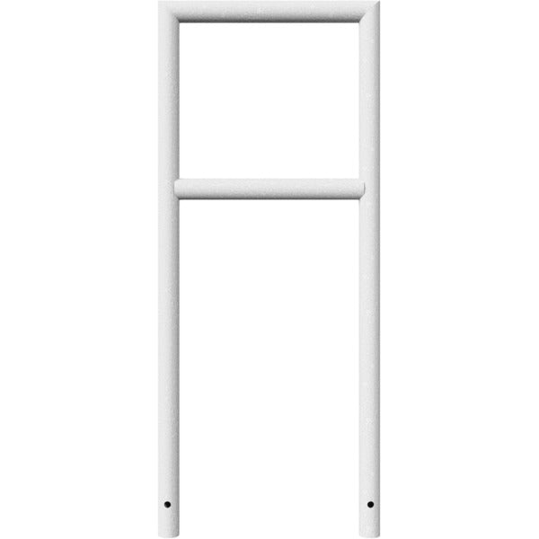 Anlehnbügel aus Stahlrohr Ø 48 x 2,5 mm