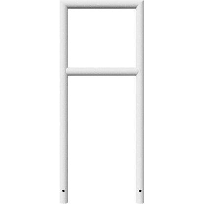 Anlehnbügel aus Stahlrohr Ø 48 x 2,5 mm