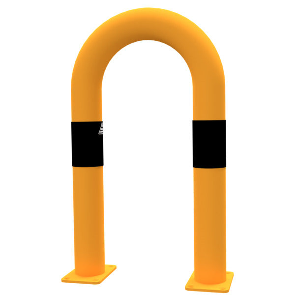 Rammschutzbügel Stahlrohr Ø 76 x 2,6 mm