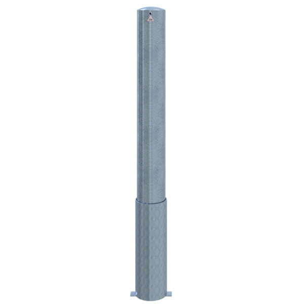 Absperrpoller Stahlrohr Ø 152 x 3,2 mm herausnehmbar ohne Verschluss