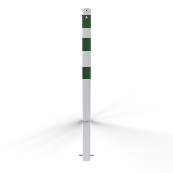 Absperrpfosten als E-Ladesäulenschutz
