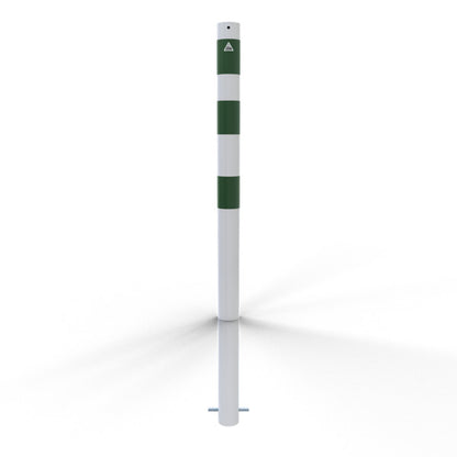 Absperrpfosten als E-Ladesäulenschutz