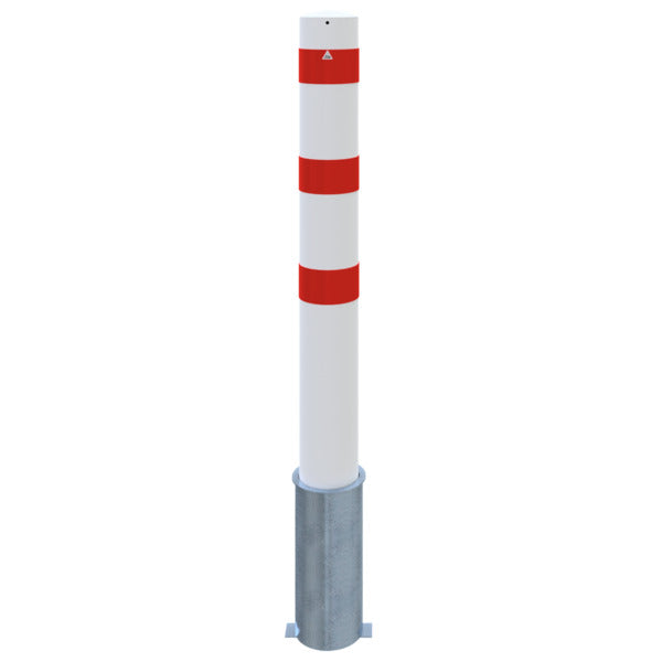 Absperrpoller Stahlrohr Ø 193 x 3,6 mm herausnehmbar ohne Verschluss