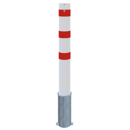 Absperrpoller Stahlrohr Ø 193 x 3,6 mm herausnehmbar ohne Verschluss