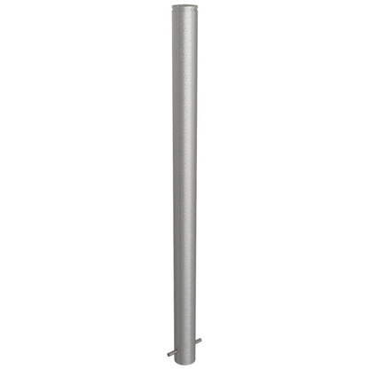 Edelstahlpfosten Ø 76 mm mit Ziernut