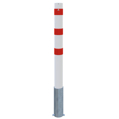 Absperrpoller Stahlrohr Ø 152 x 3,2 mm herausnehmbar ohne Verschluss