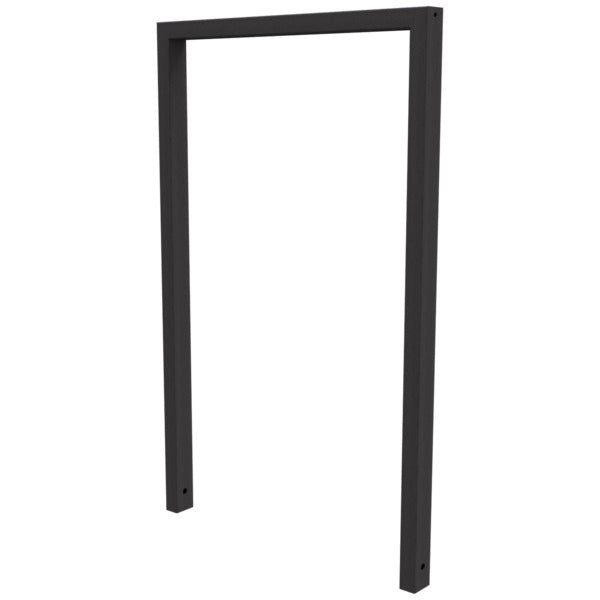 Anlehnbügel aus Stahlrohr 60 x 40 mm