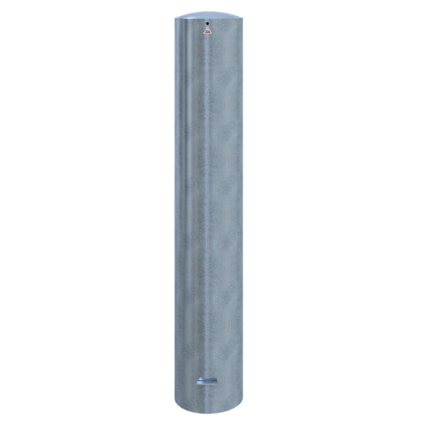 Absperrpoller Stahlrohr Ø 273 x 5 mm ortsfest zum Einbetonieren