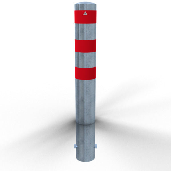 Rammschutzpoller als E-Ladesäulenschutz