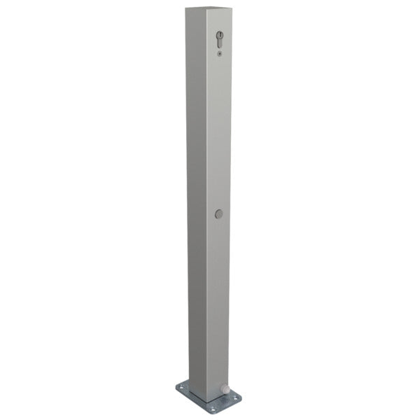 Edelstahlpfosten 70 x 70 mm