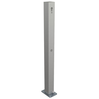 Edelstahlpfosten 70 x 70 mm