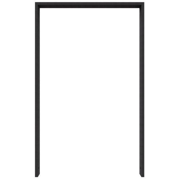 Ahnlehnbügel aus Stahlrohr 80 x 20 mm
