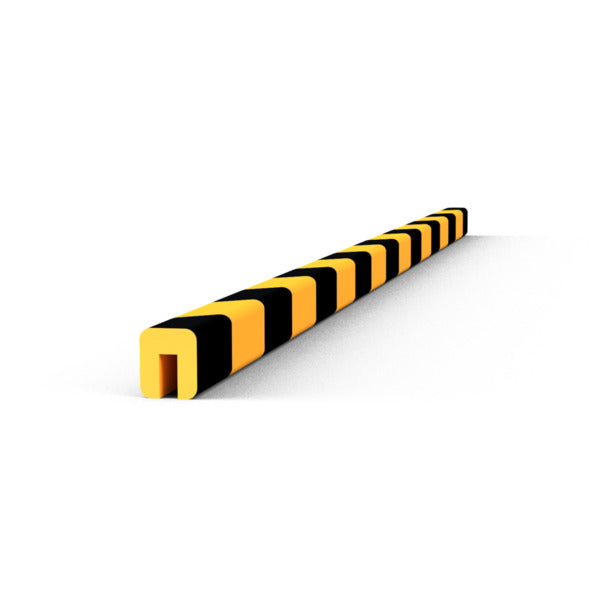 Warn- und Schutzprofile gelb / schwarz