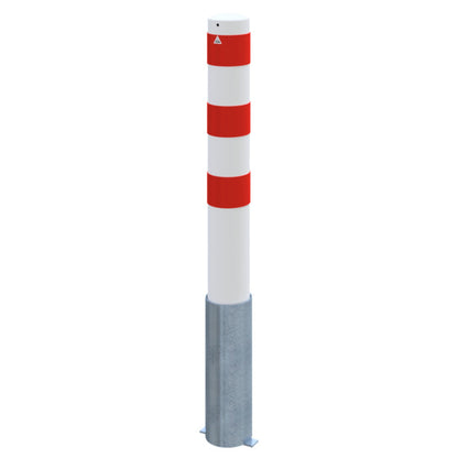 Absperrpoller Stahlrohr Ø 152 x 3,2 mm herausnehmbar ohne Verschluss