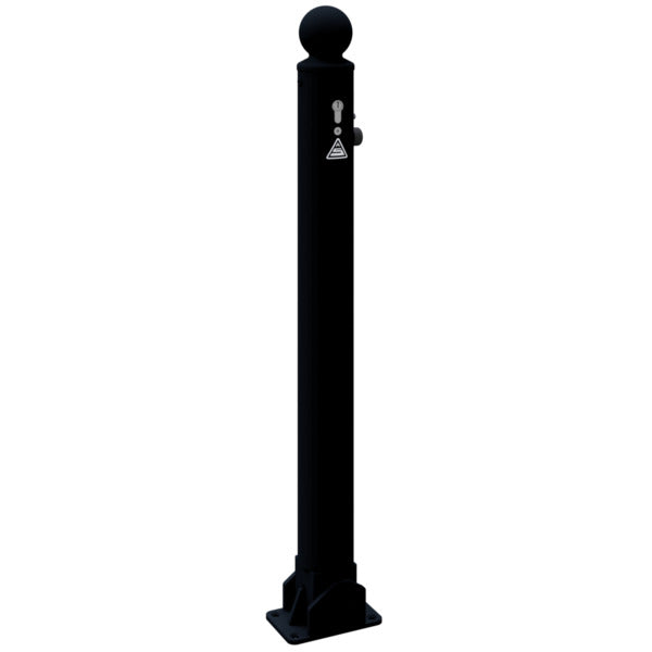 Absperr-Stilpfosten Serie 484B Ø 82 mm