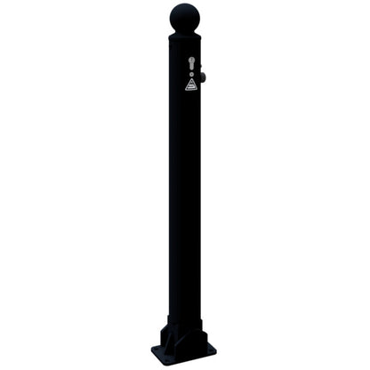 Absperr-Stilpfosten Serie 484B Ø 82 mm