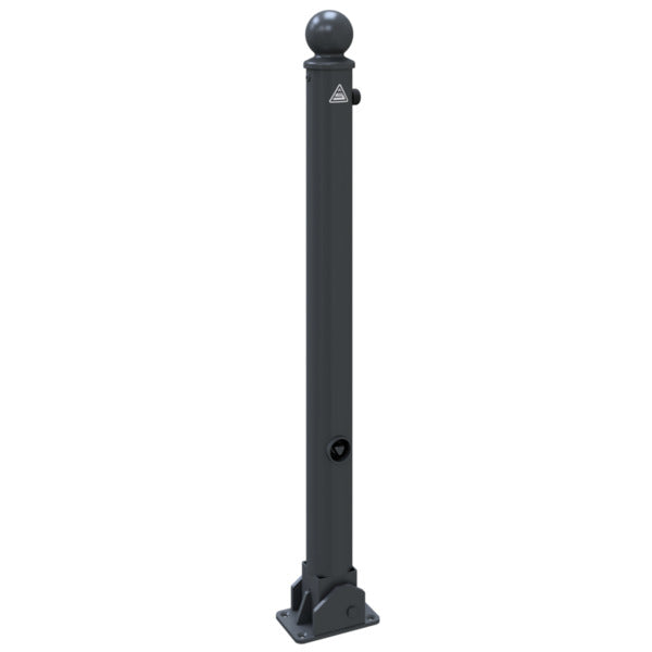 Absperr-Stilpfosten Serie 474B Ø 76 mm