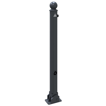 Absperr-Stilpfosten Serie 474B Ø 76 mm