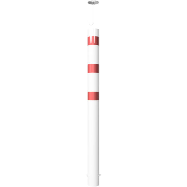 Absperrpoller Stahlrohr Ø 152 x 3,2 mm ortsfest zum Einbetonieren