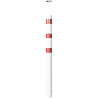 Absperrpoller Stahlrohr Ø 152 x 3,2 mm ortsfest zum Einbetonieren