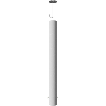 Absperrpoller Stahlrohr Ø 152 x 3,2 mm ortsfest zum Einbetonieren