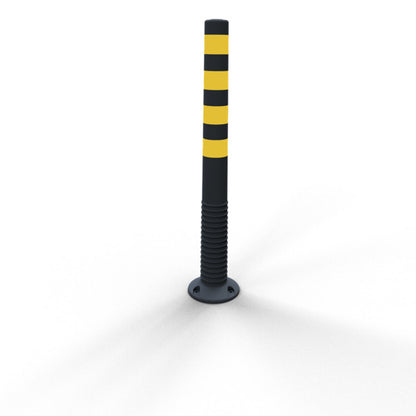 Flexipfosten schwarz / gelb Ø 80 mm