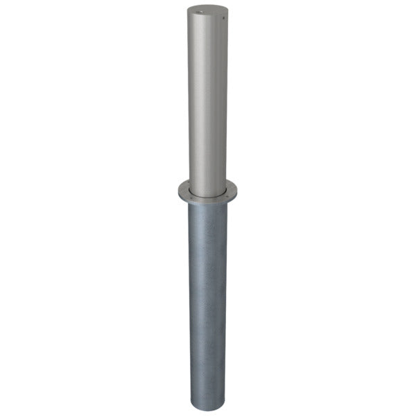 voll-versenkbarer Edelstahlpfosten Ø 154 mm