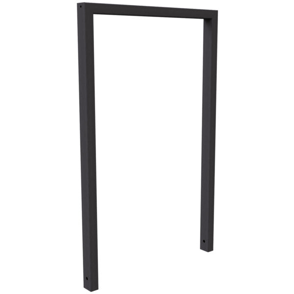 Anlehnbügel aus Stahlrohr 60 x 40 mm
