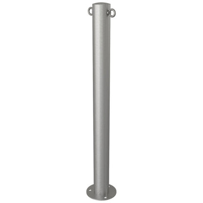 Edelstahlpfosten Ø 76 mm ohne Ziernut