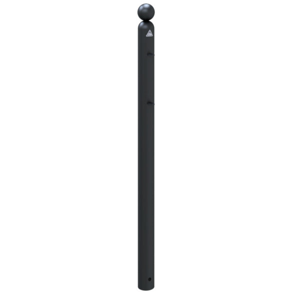 Absperrbarrieren in Verbindung mit Pfostentyp 478B Standpfosten & Rahmen-Element