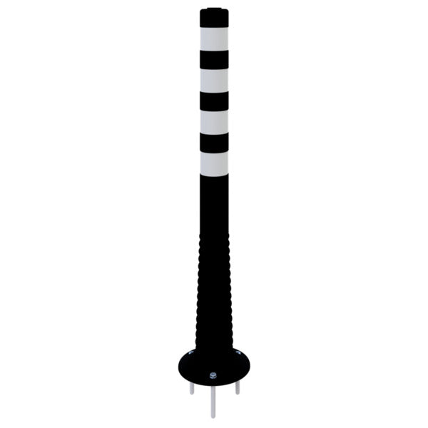 Flexipfosten schwarz / weiß Ø 80 mm