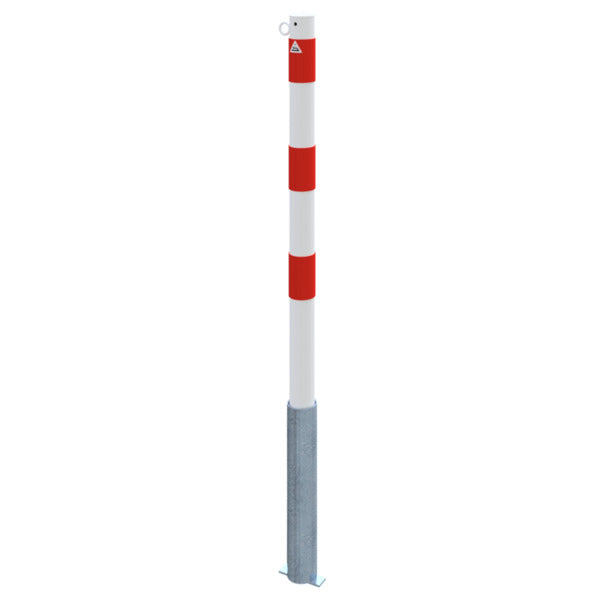 Absperrpfosten Stahlrohr Ø 60 x 2,5 mm herausnehmbar ohne Verschluss