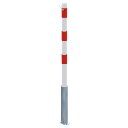 Absperrpfosten Stahlrohr Ø 60 x 2,5 mm herausnehmbar ohne Verschluss