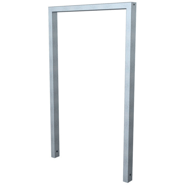 Anlehnbügel aus Stahlrohr 60 x 40 mm
