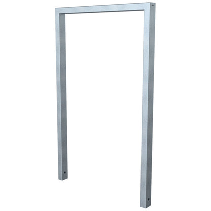 Anlehnbügel aus Stahlrohr 60 x 40 mm