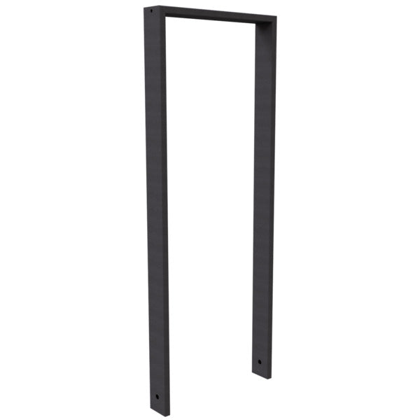 Ahnlehnbügel aus Stahlrohr 80 x 20 mm