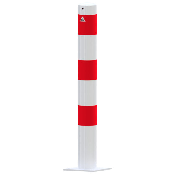 Absperrpoller als E-Ladesäulenschutz