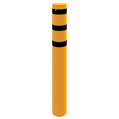 Absperrpoller Stahlrohr Ø 323 x 5 mm gelb / schwarz