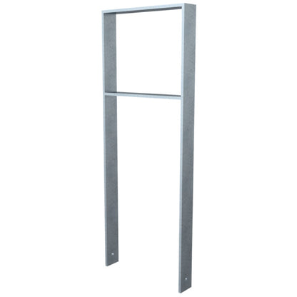 Anlehnbügel aus Flachstahl 80 x 12 mm