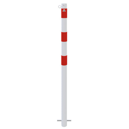 Absperrpfosten Stahlrohr Ø 60 x 2,5 mm ortsfest zum Einbetonieren