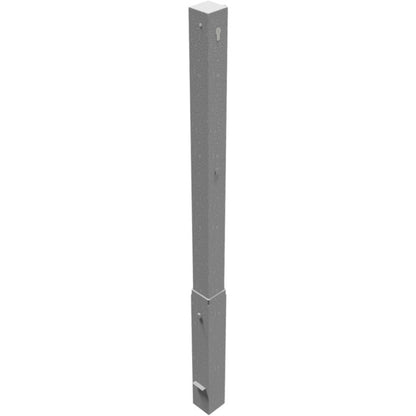 Absperrpfosten 70 x 70 mm herausnehmbar mit Profilzylinderschloss