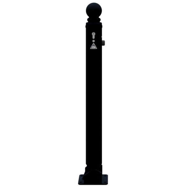 Absperr-Stilpfosten Serie 485B Ø 82 mm