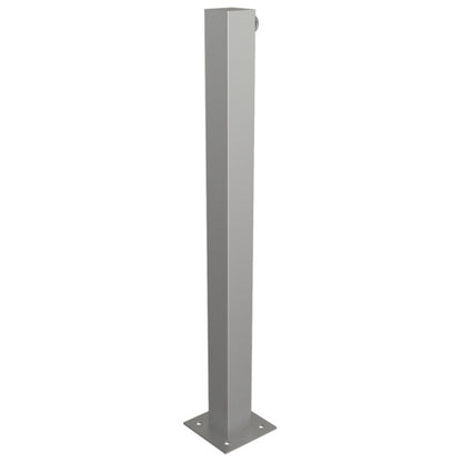 Edelstahlpfosten 70 x 70 mm
