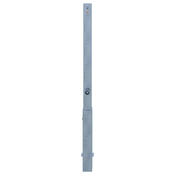 Absperrpfosten 70 x 70 mm herausnehmbar mit Dreikantverschluss