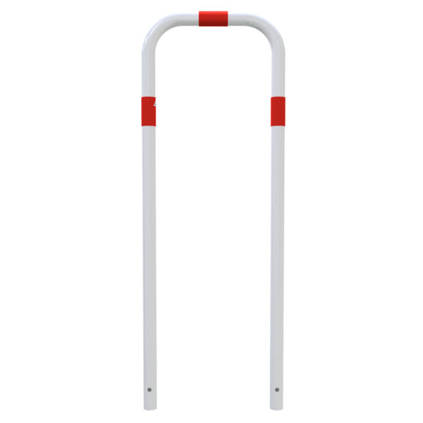 Rohrbügel aus Stahlrohr Ø 48 x 2,5 mm ohne Querholm zum Einbetonieren