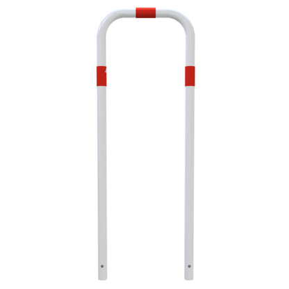 Rohrbügel aus Stahlrohr Ø 48 x 2,5 mm ohne Querholm zum Einbetonieren
