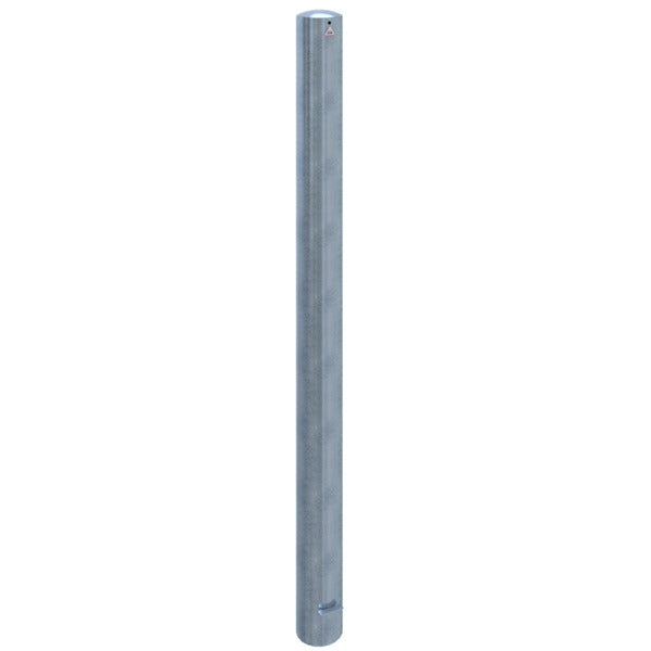 Absperrpoller Stahlrohr Ø 152 x 3,2 mm ortsfest zum Einbetonieren